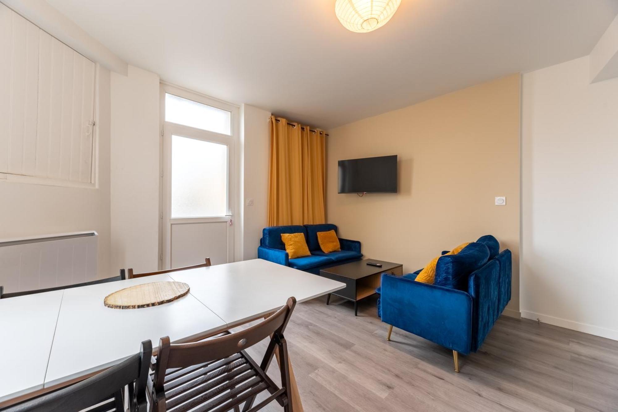 Maison 4 Ch, Ideal Deplacement Pro, Parking, Renove 鲁昂 外观 照片